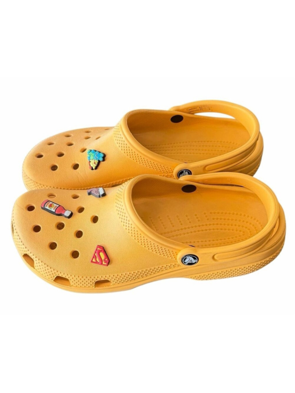 Justin Bieber x Crocs Drew House Classic Clog Yellow Limited Edition size 10